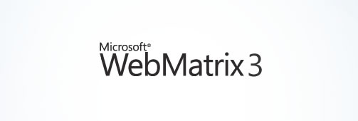 what is microsoft webmatrix 3