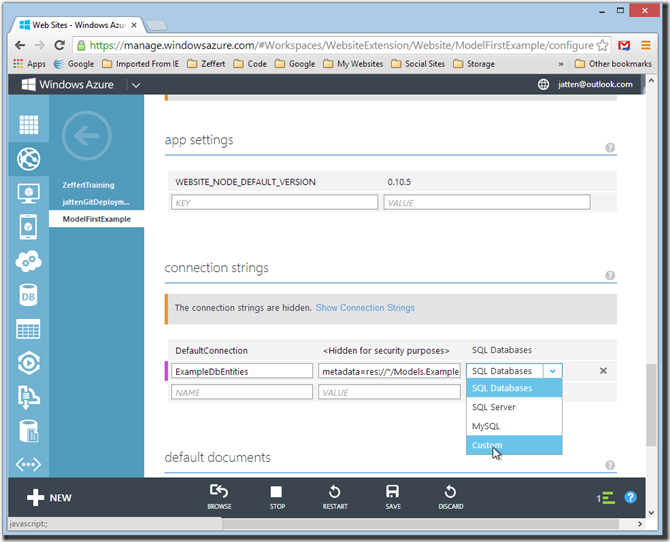 configure-azure-settings-values