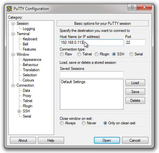 PuTTY-First-Login-Enter-Ip-Address_t