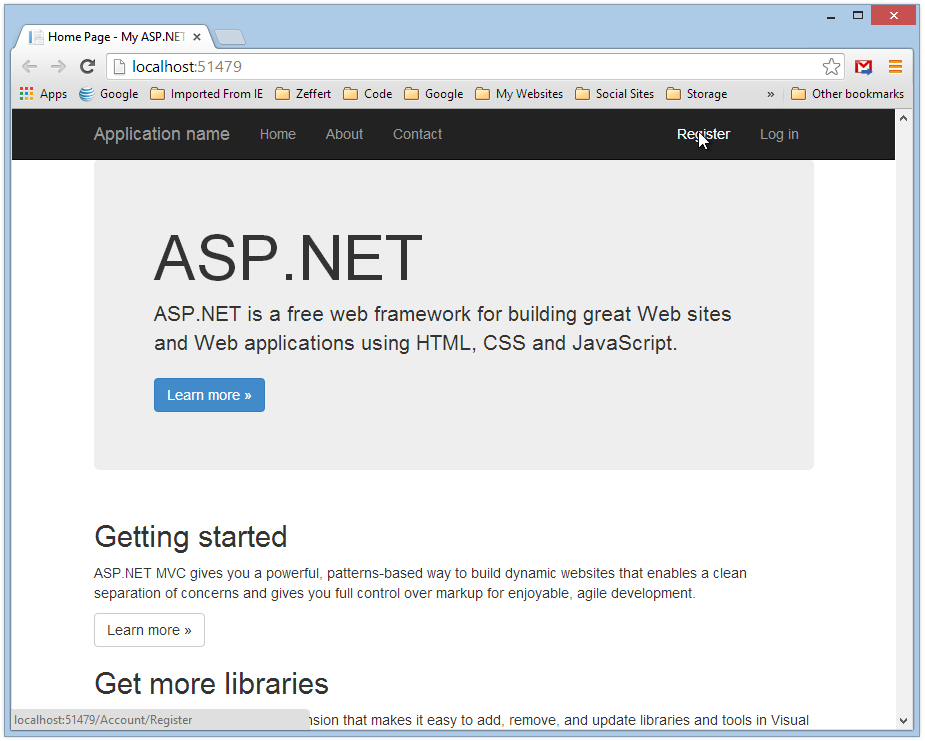 Asp Net Mvc 5 And Visual Studio